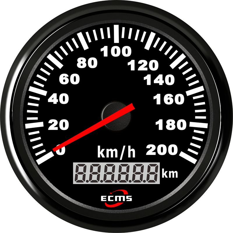 ECC-Speedometer 200km/h