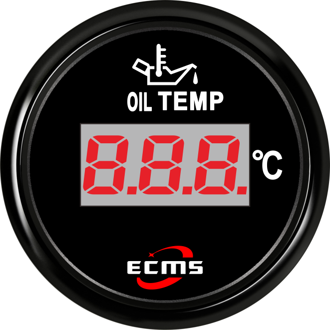 ECC-Digital oil temperature gauge