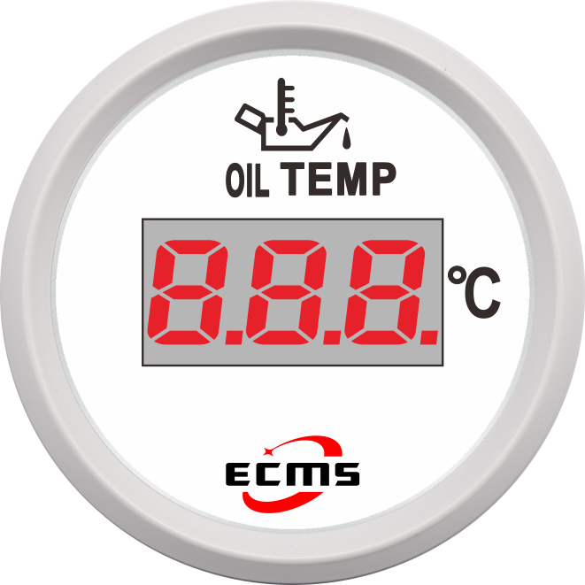 ECC-Digital oil temperature gauge