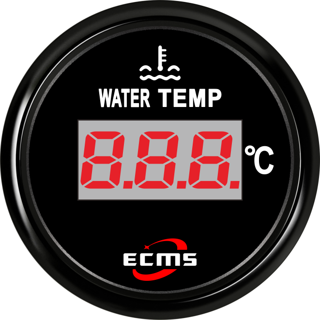 ECC-Digital water temperature gauge