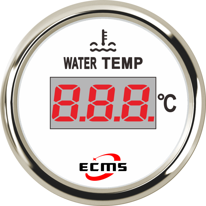 ECC-Digital water temperature gauge