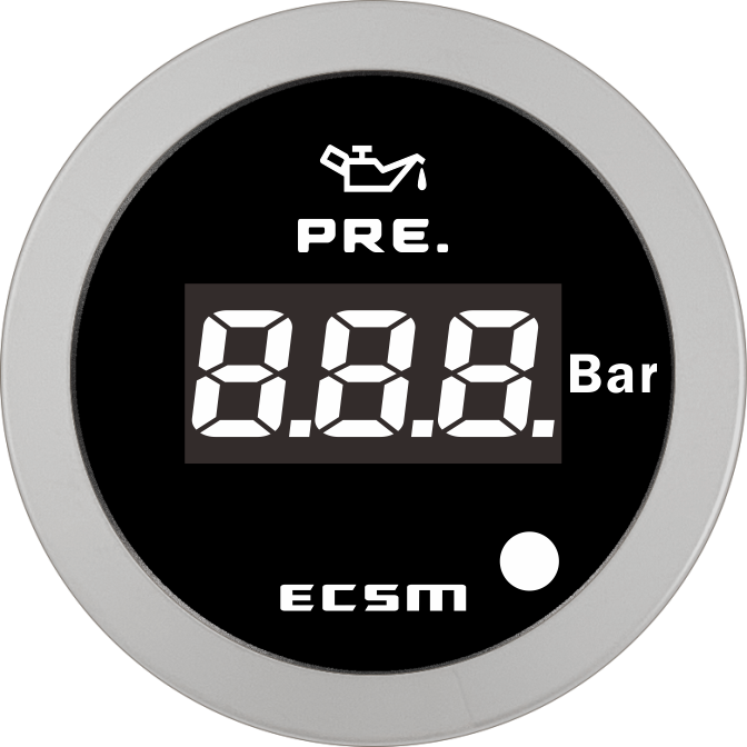 ECT-Digital pressure gauge(with low pressure alarm light)