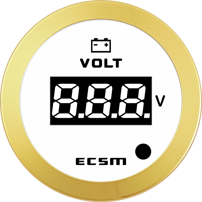 ECT-Digital voltmeter(with low voltage alarm light)