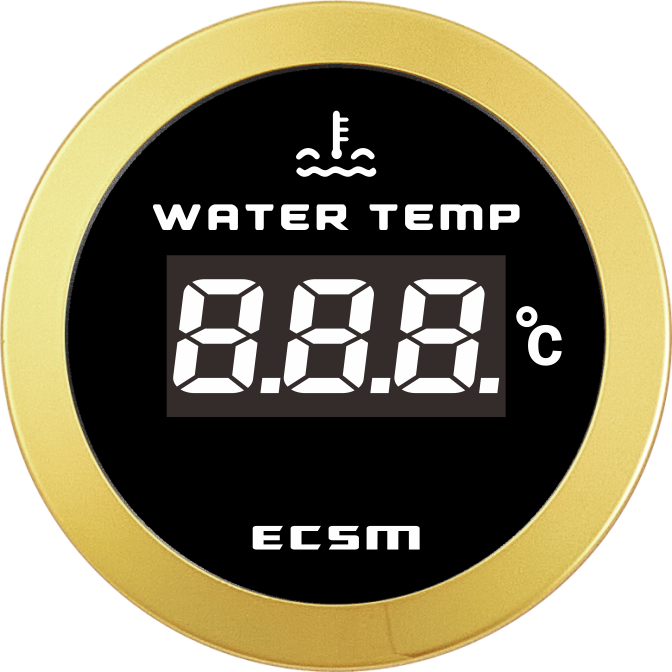 ECT-Digital water temperature gauge