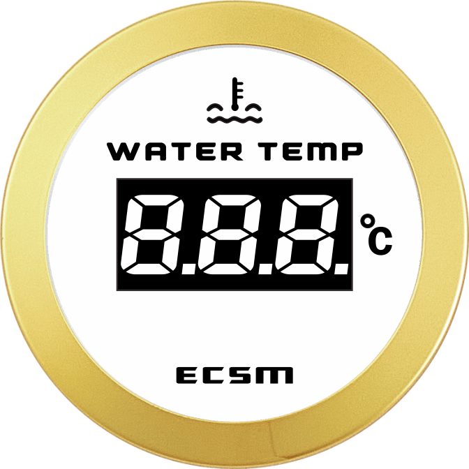 ECT-Digital water temperature gauge