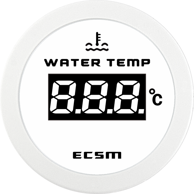 ECT-Digital water temperature gauge