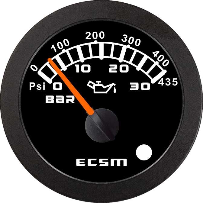 ECT-Pressure gauge 30Bar(with low pressure alarm light)