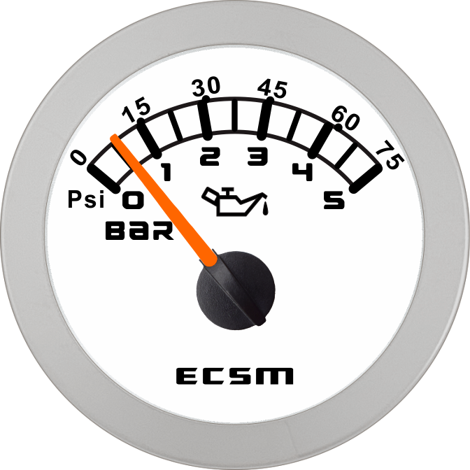 ECT-Pressure gauge 5bar