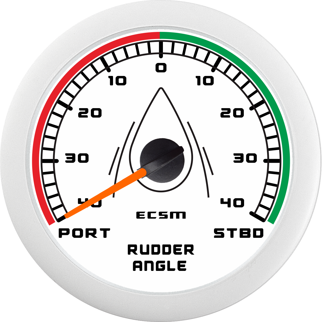 ECT-Rudder angle indicator