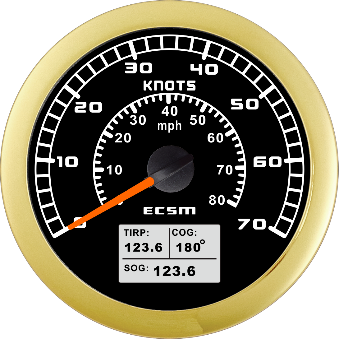 ECT-70Knots GPS速度表