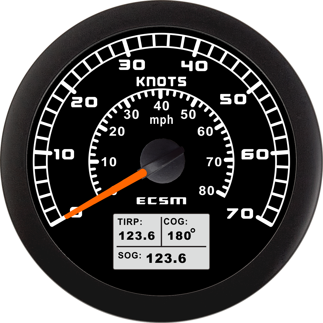 ECT-70Knots GPS速度表