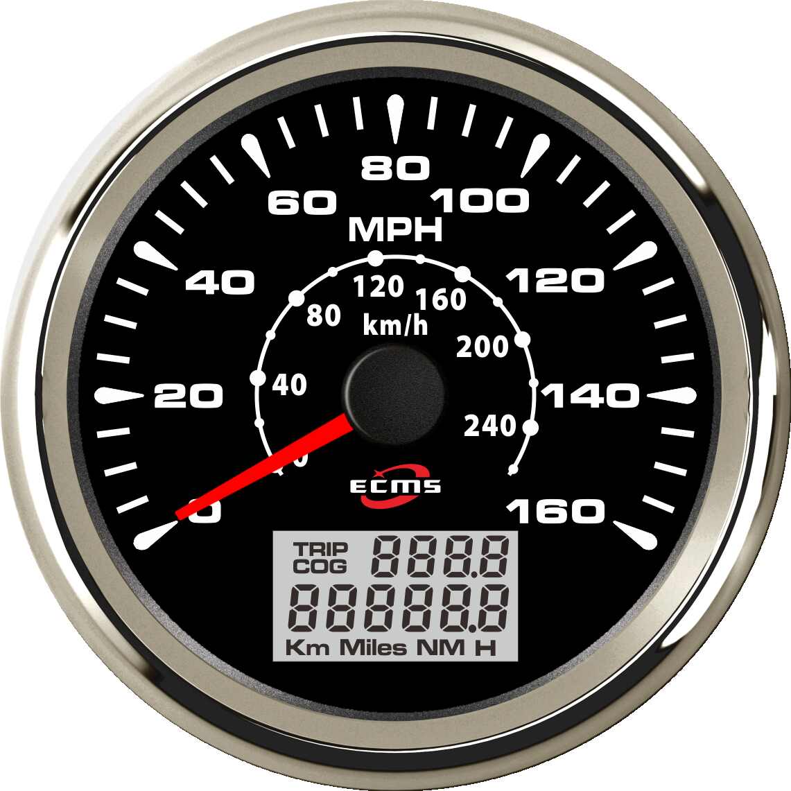 ECH-GPS speedometer  160MPH