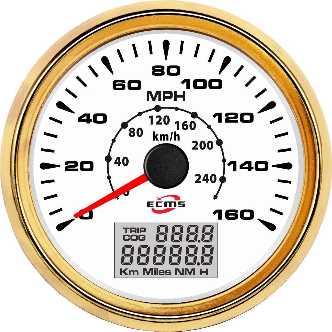 ECH-GPS speedometer  160MPH