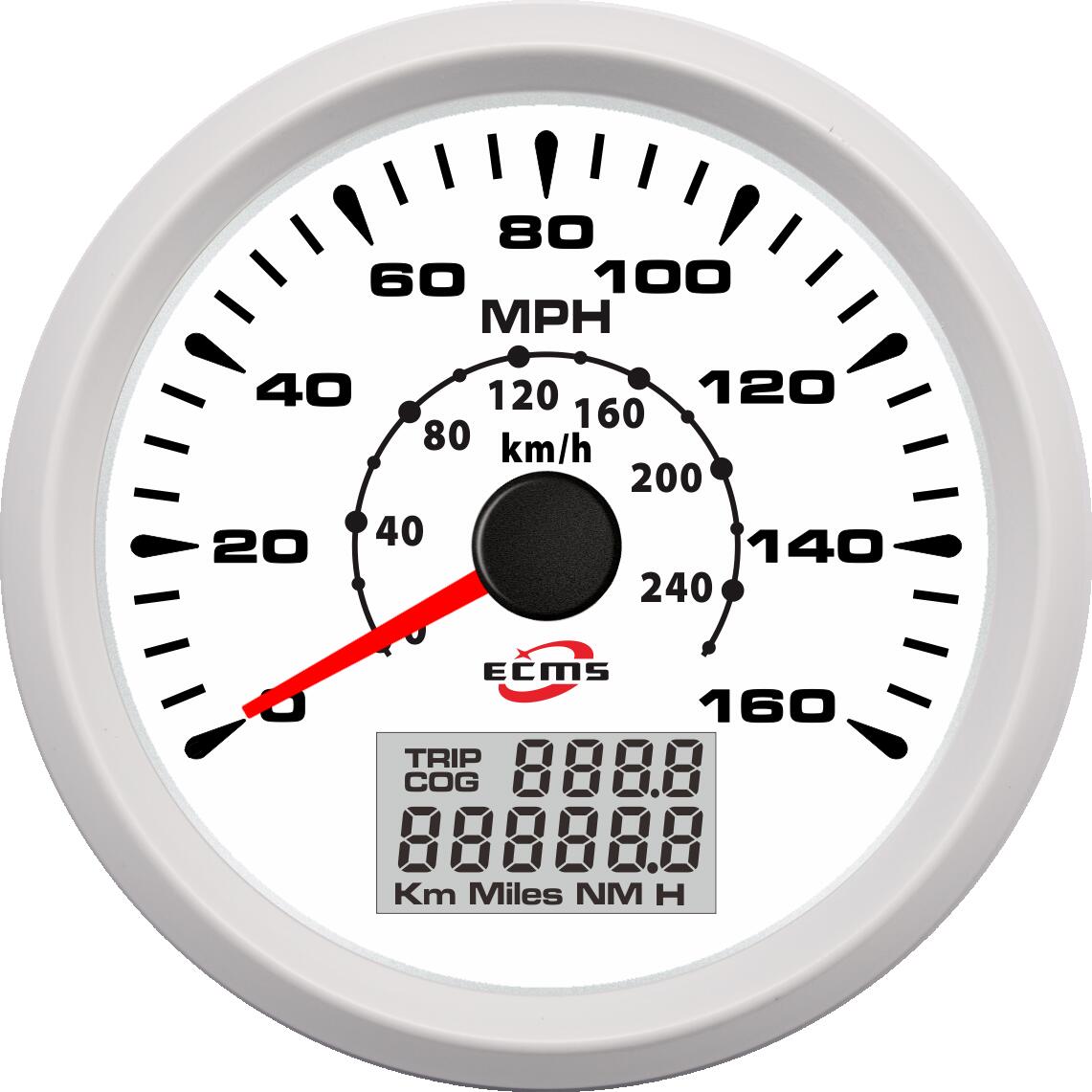 ECH-GPS speedometer  160MPH