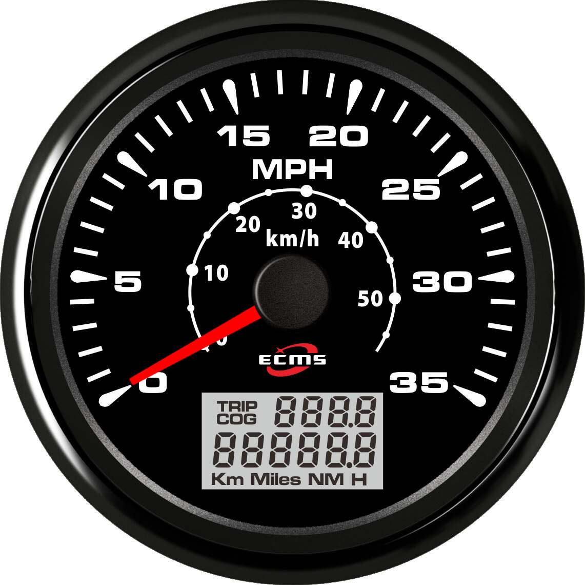 ECH-GPS speedometer 35MPH