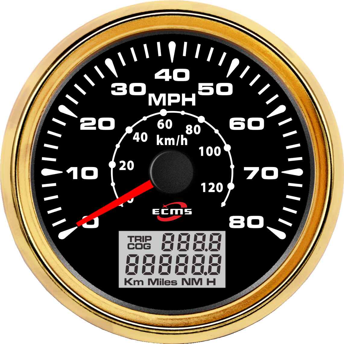 ECH-GPS speedometer  80MPH