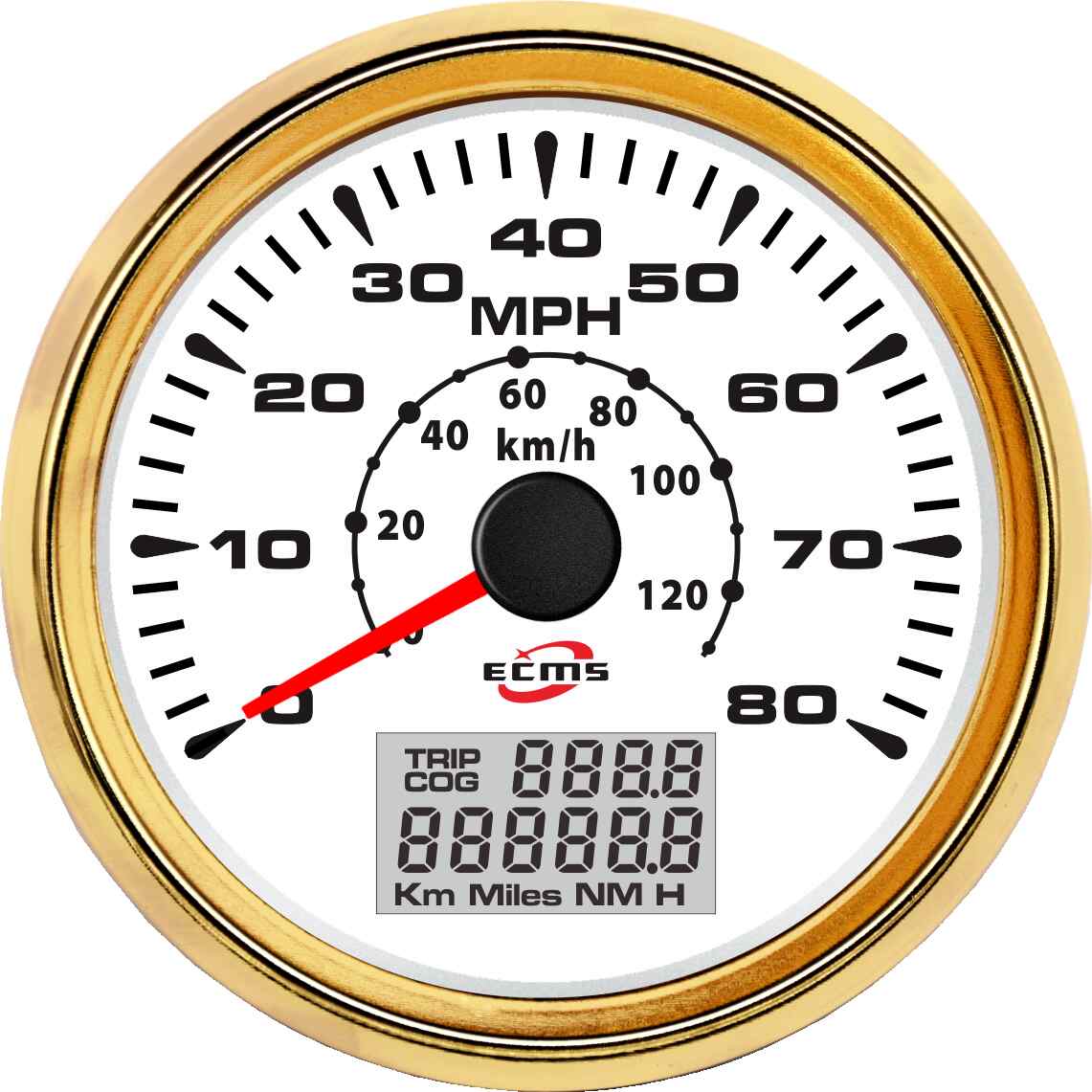 ECH-GPS speedometer  80MPH