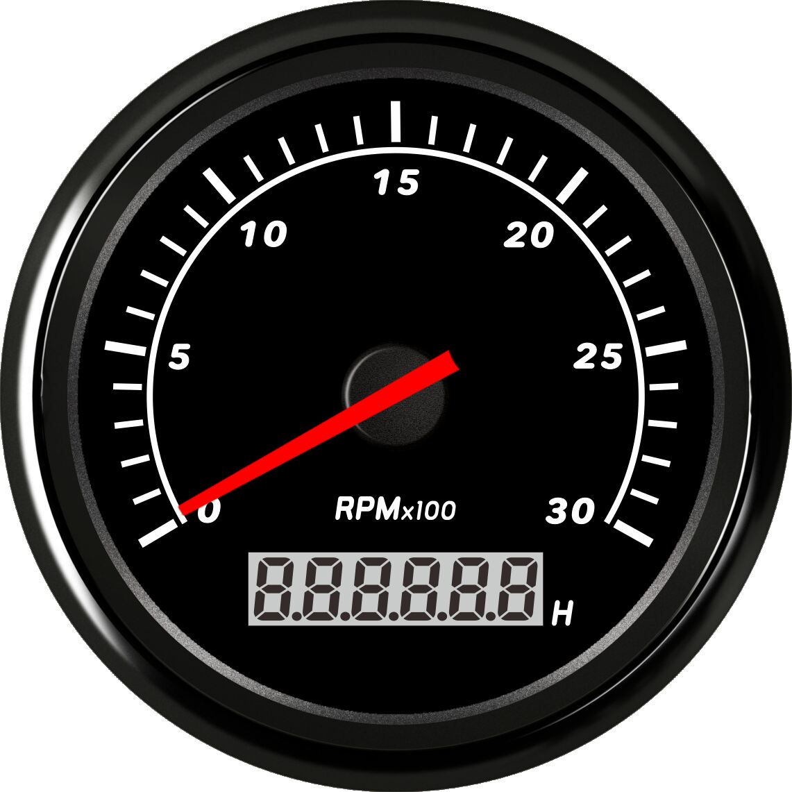 ECCW-Tachometer  3000RPM