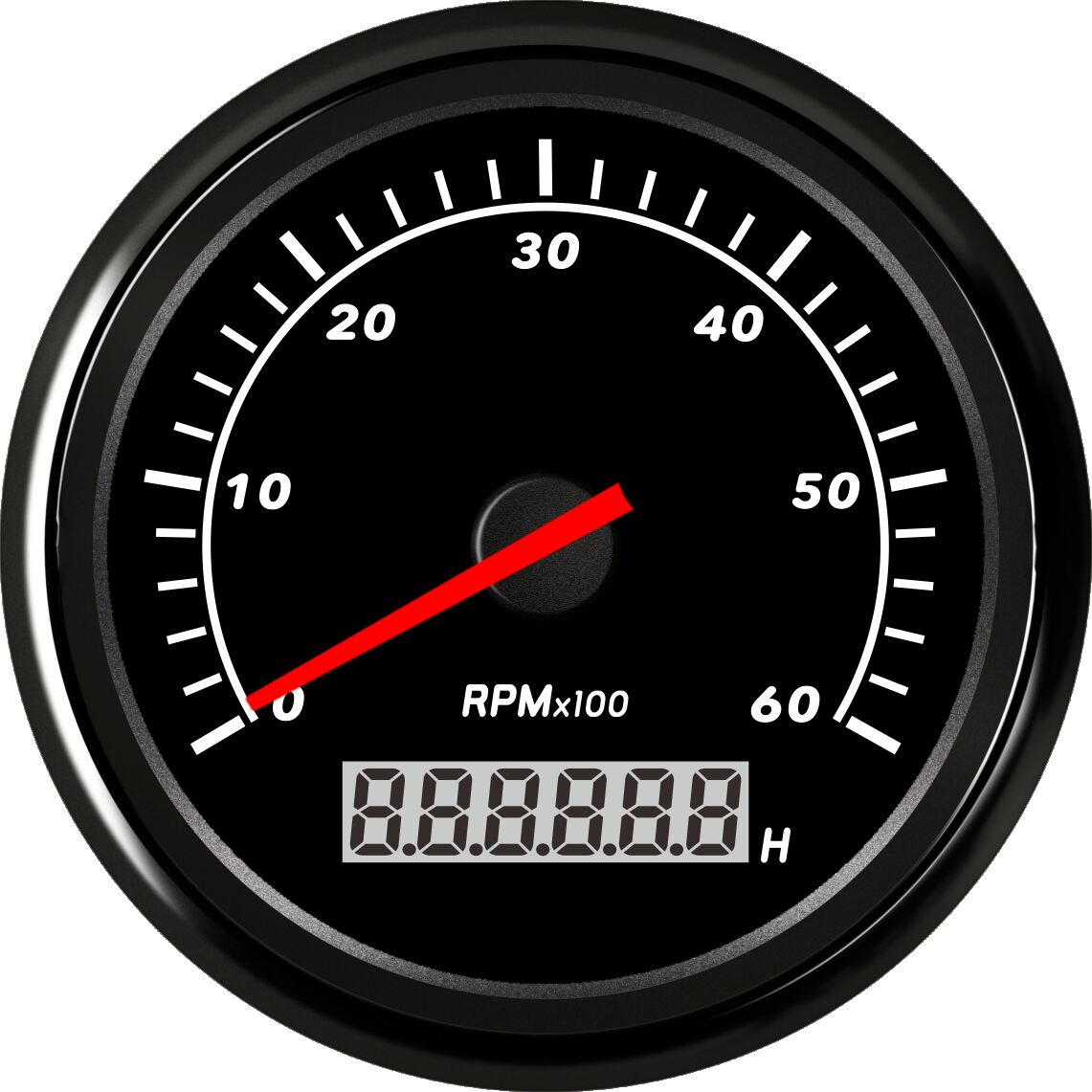 ECCW-Tachometer 6000RPM