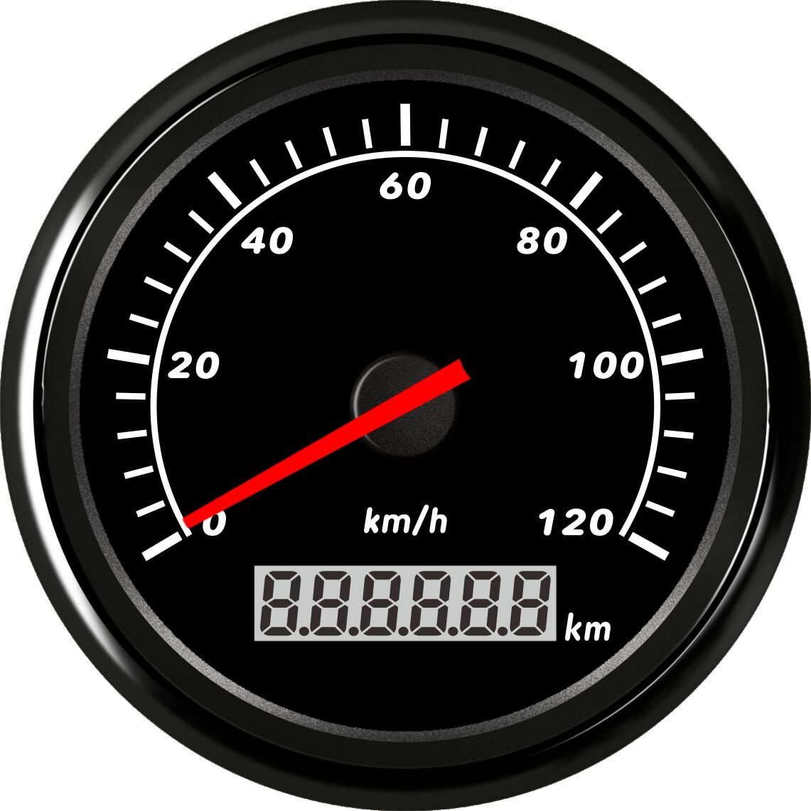 ECCW-Speedometer 120Kmh