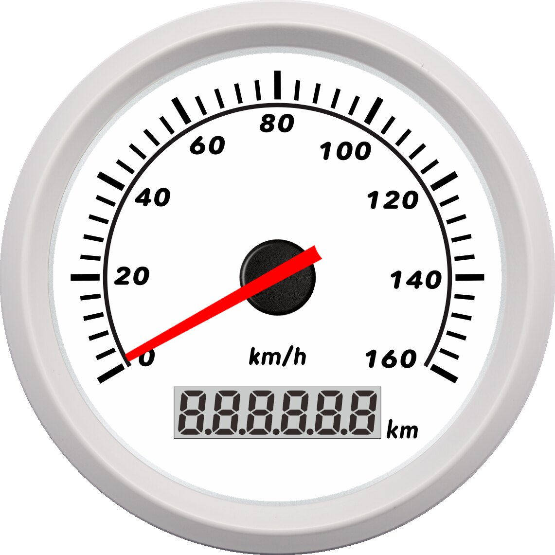 ECCW-Speedometer 160Kmh