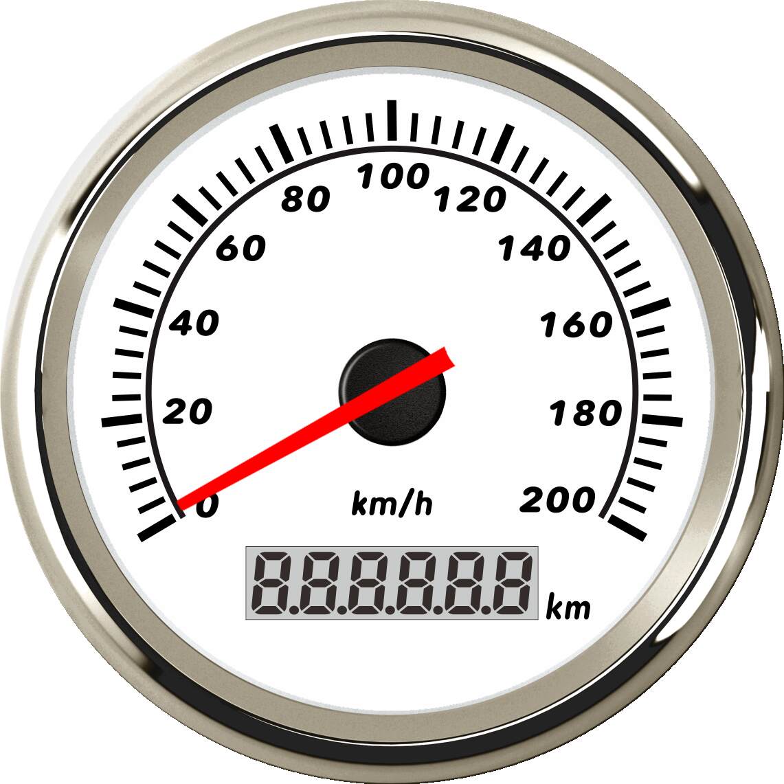 ECCW-Speedometer 200Kmh