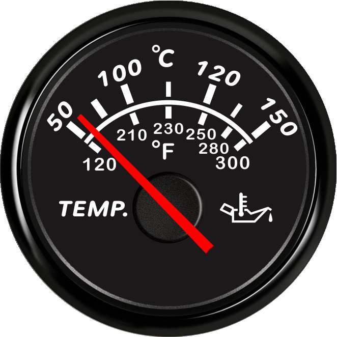 ECCW-Oil temperature gauge