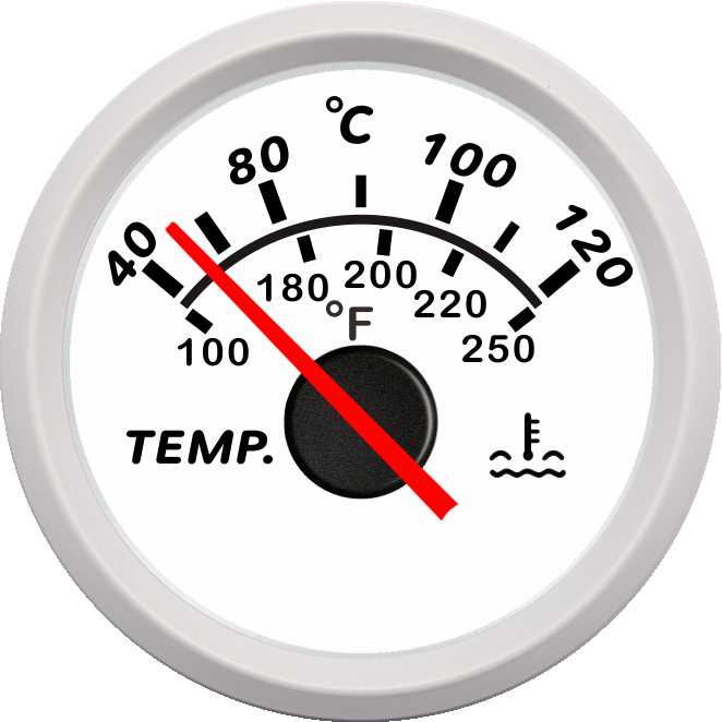 ECCW-Water temperature gauge