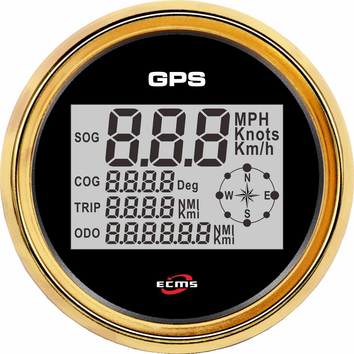 ECH-Digital GPS speedometer