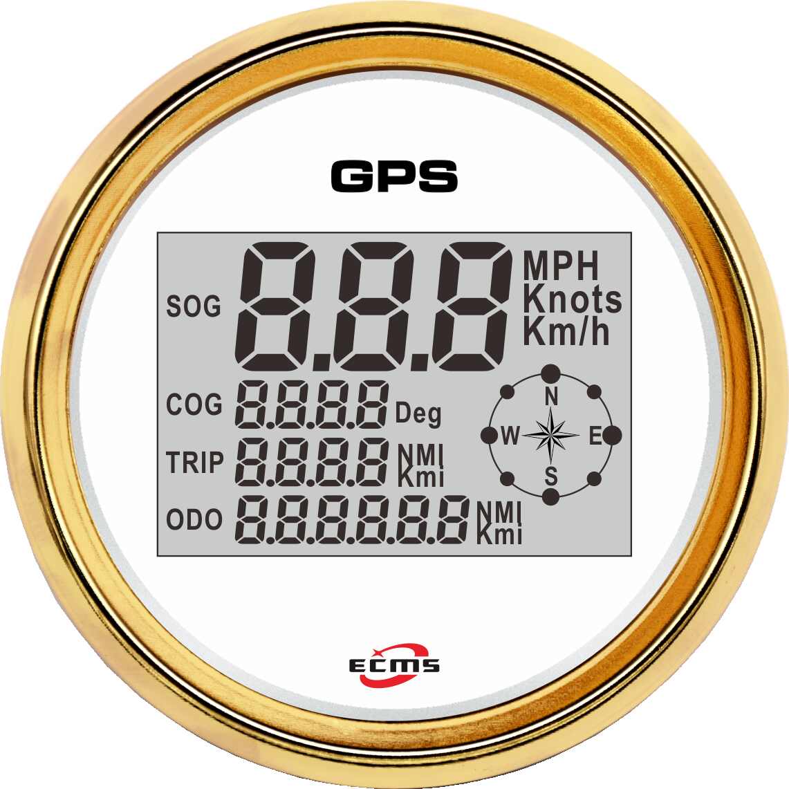 ECH-Digital GPS speedometer