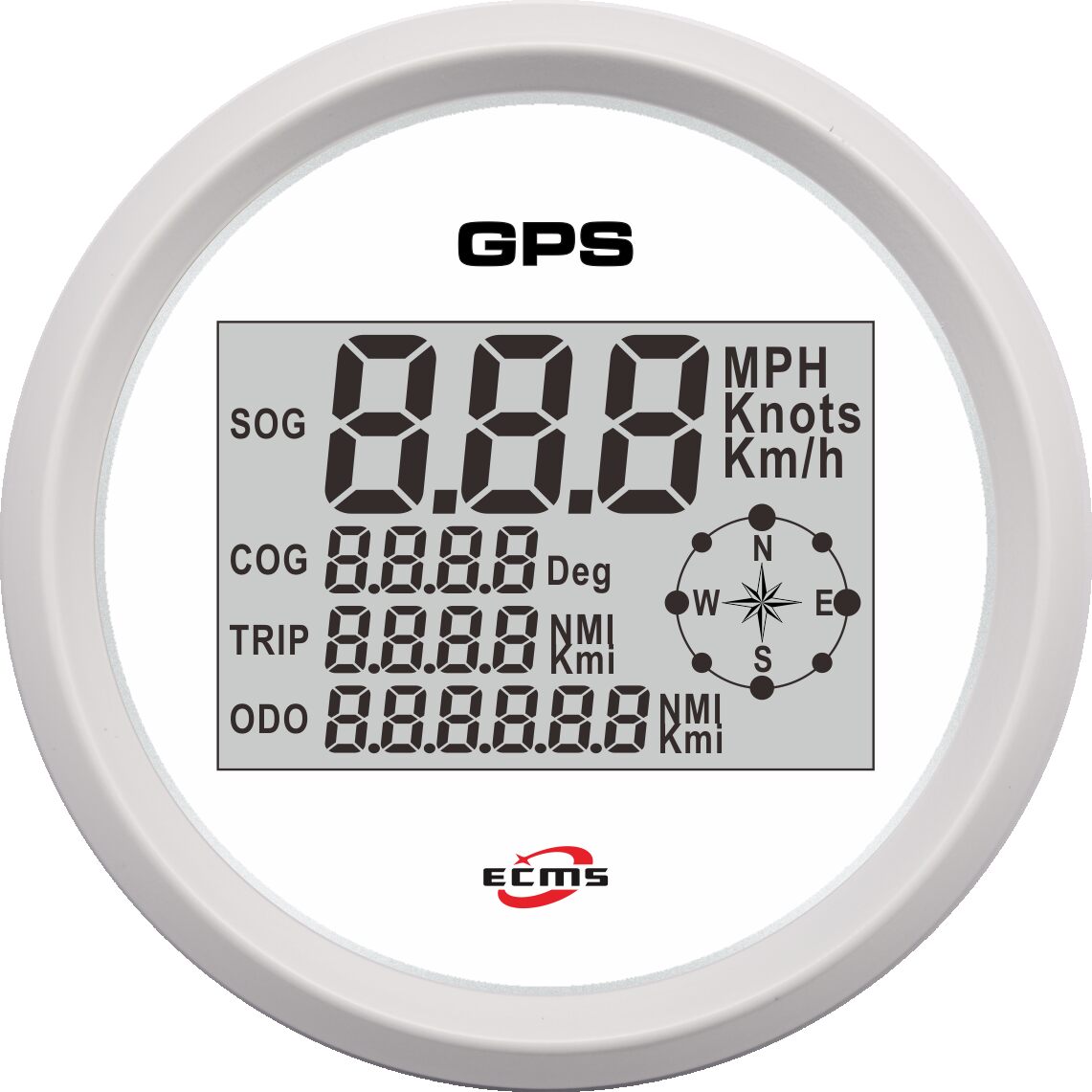 ECH-Digital GPS speedometer