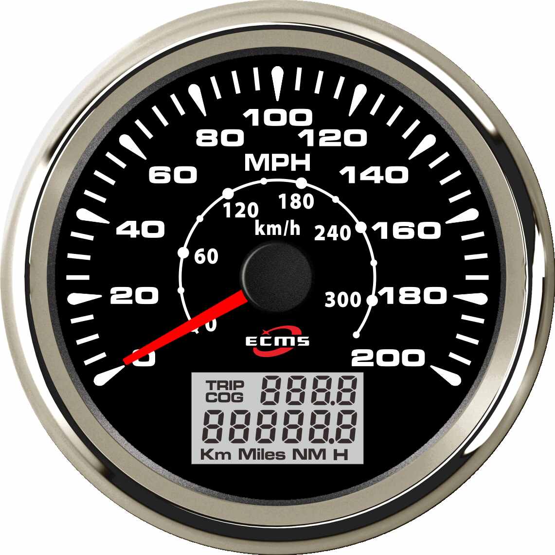 ECH-GPS speedometer 200MPH