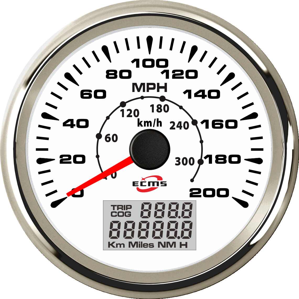 ECH-GPS speedometer 200MPH