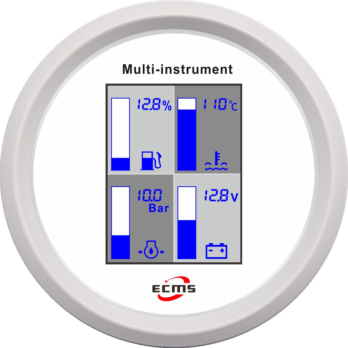 ECP/ECP2-TFT multi-instrument 4 IN1