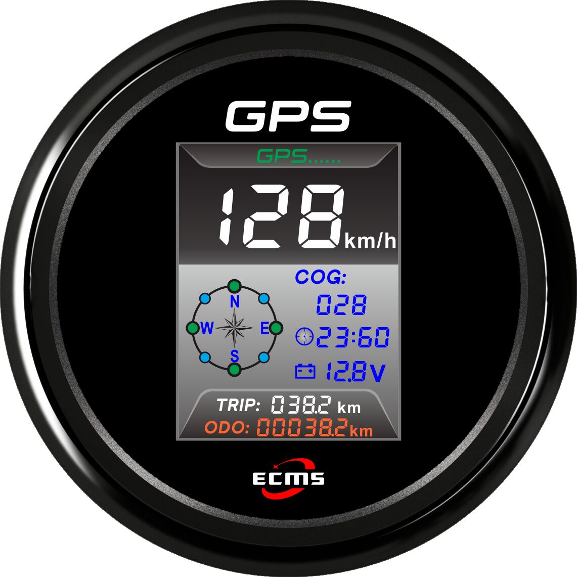 ECP/ECP2-GPS Speedometer（with clock）