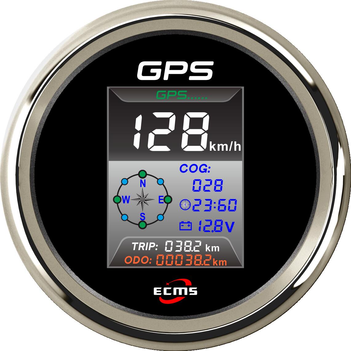 ECP/ECP2-GPS Speedometer（with clock）