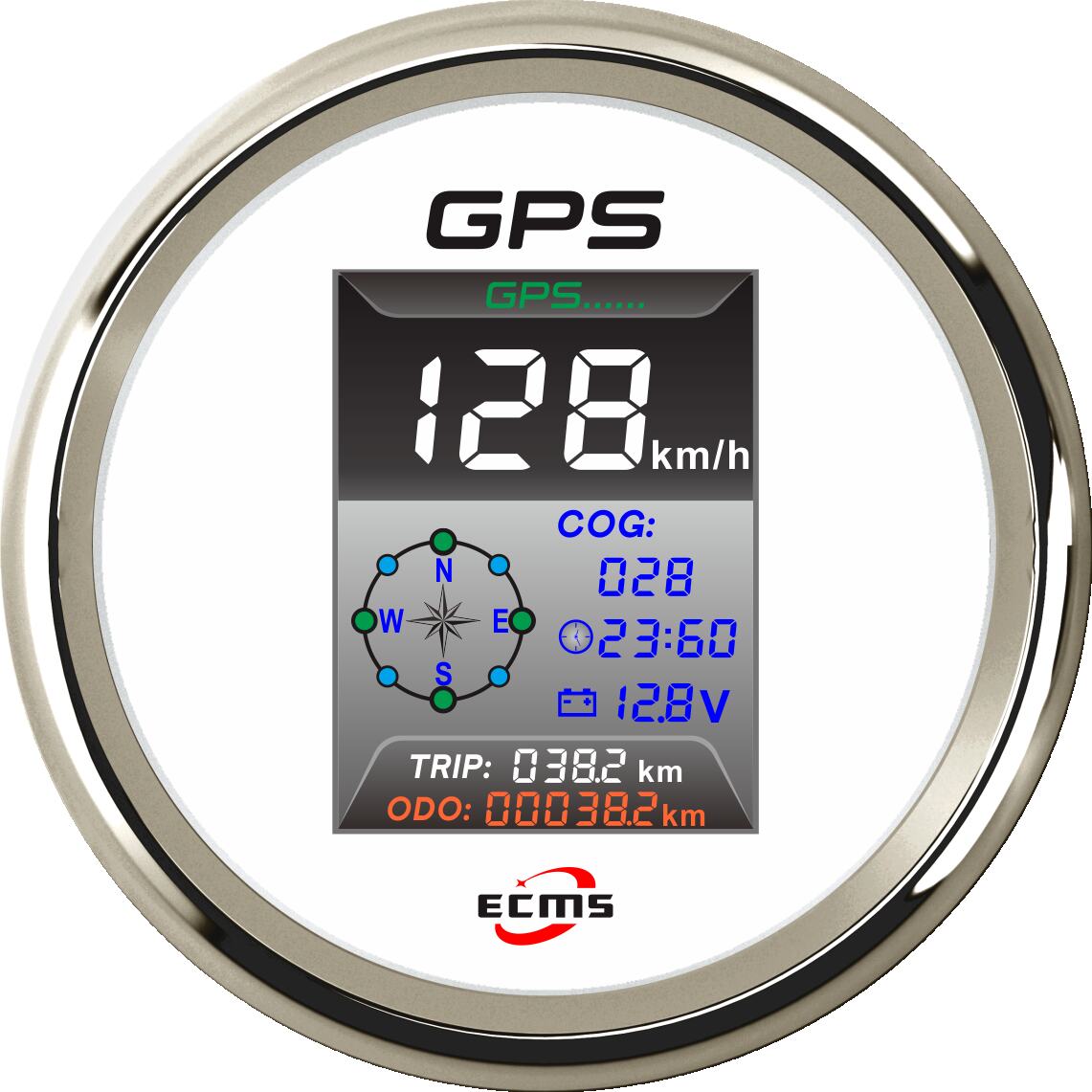 ECP/ECP2-GPS Speedometer（with clock）