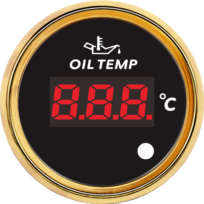 ECPC/ECPS-Digital oil temperature gauge(with high temperature alarm light)