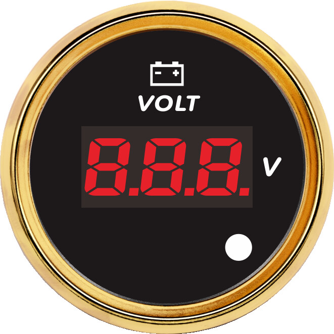 ECPC/ECPS-Digital voltmeter(with low level alarm light)