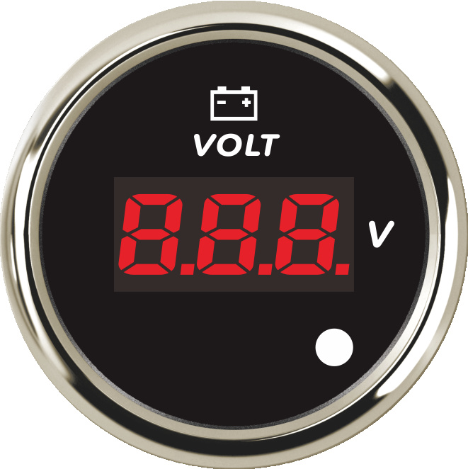 ECPC/ECPS-Digital voltmeter(with low level alarm light)