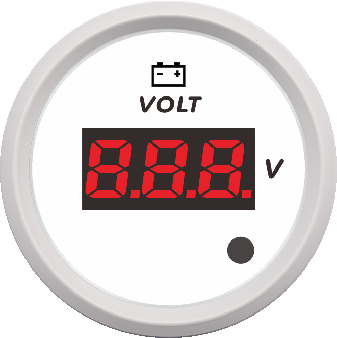 ECPC/ECPS-Digital voltmeter(with low level alarm light)