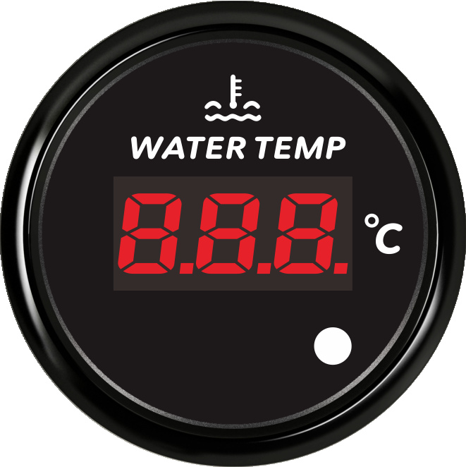 ECPC/ECPS-Digital water temperature gauge (with high temperature alarm light)