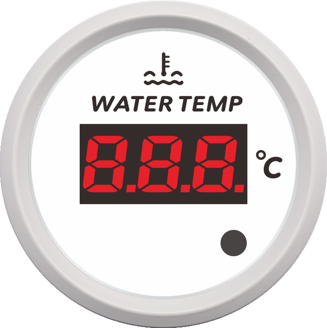 ECPC/ECPS-Digital water temperature gauge (with high temperature alarm light)