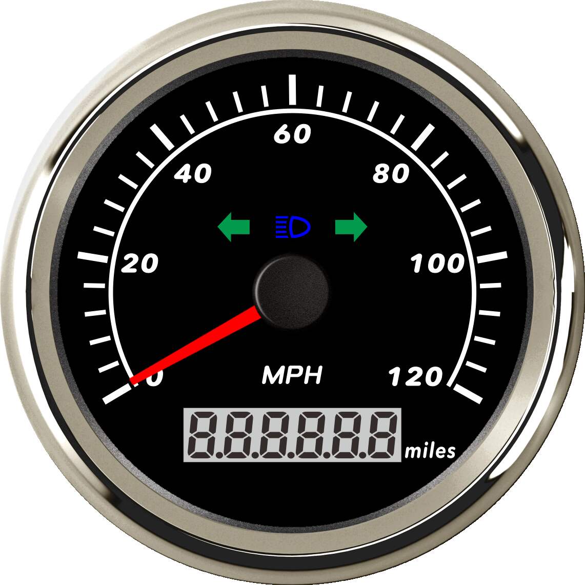 ECPC/ECPS-GPS speedometer 120 MPH