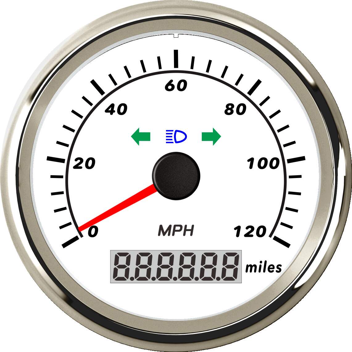 ECPC/ECPS-GPS speedometer 120 MPH