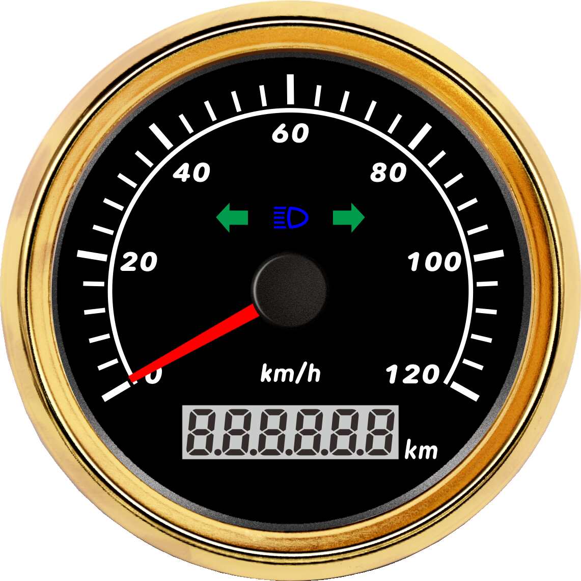 ECPC/ECPS-GPS speedometer 120Km/h