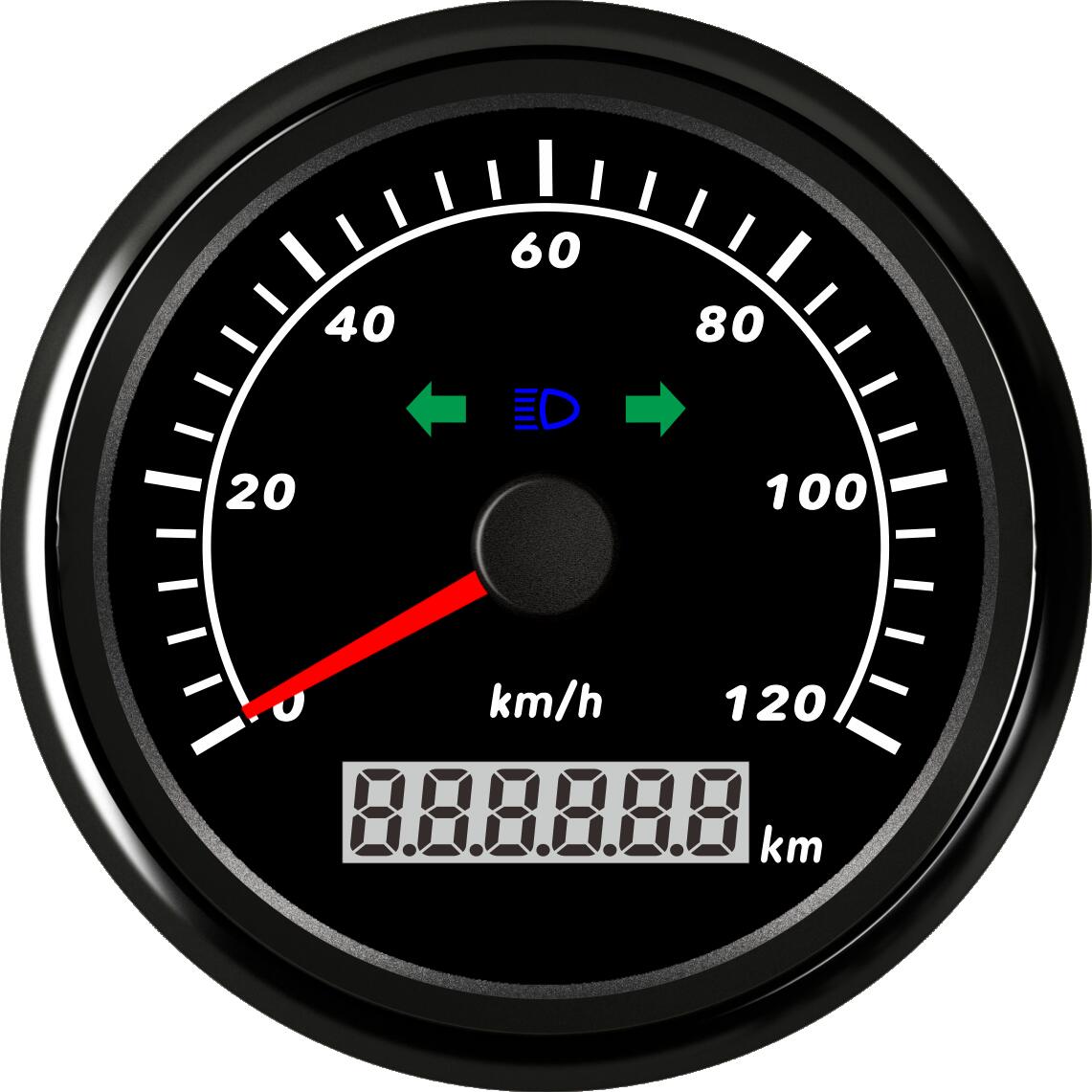 ECPC/ECPS-GPS speedometer 120Km/h