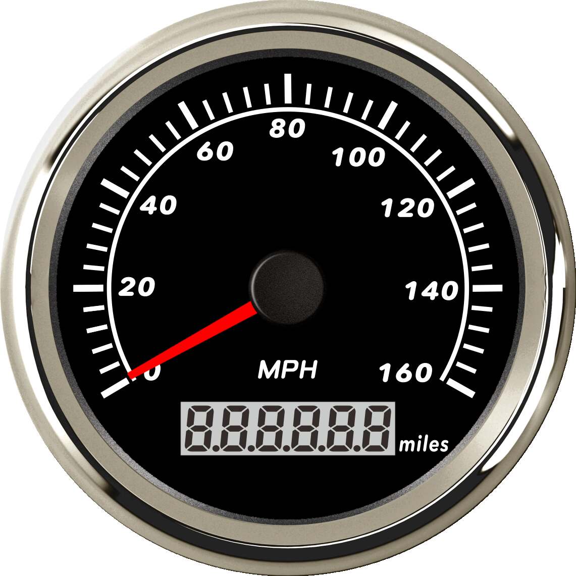 ECPC/ECPS-GPS speedometer 160 MPH