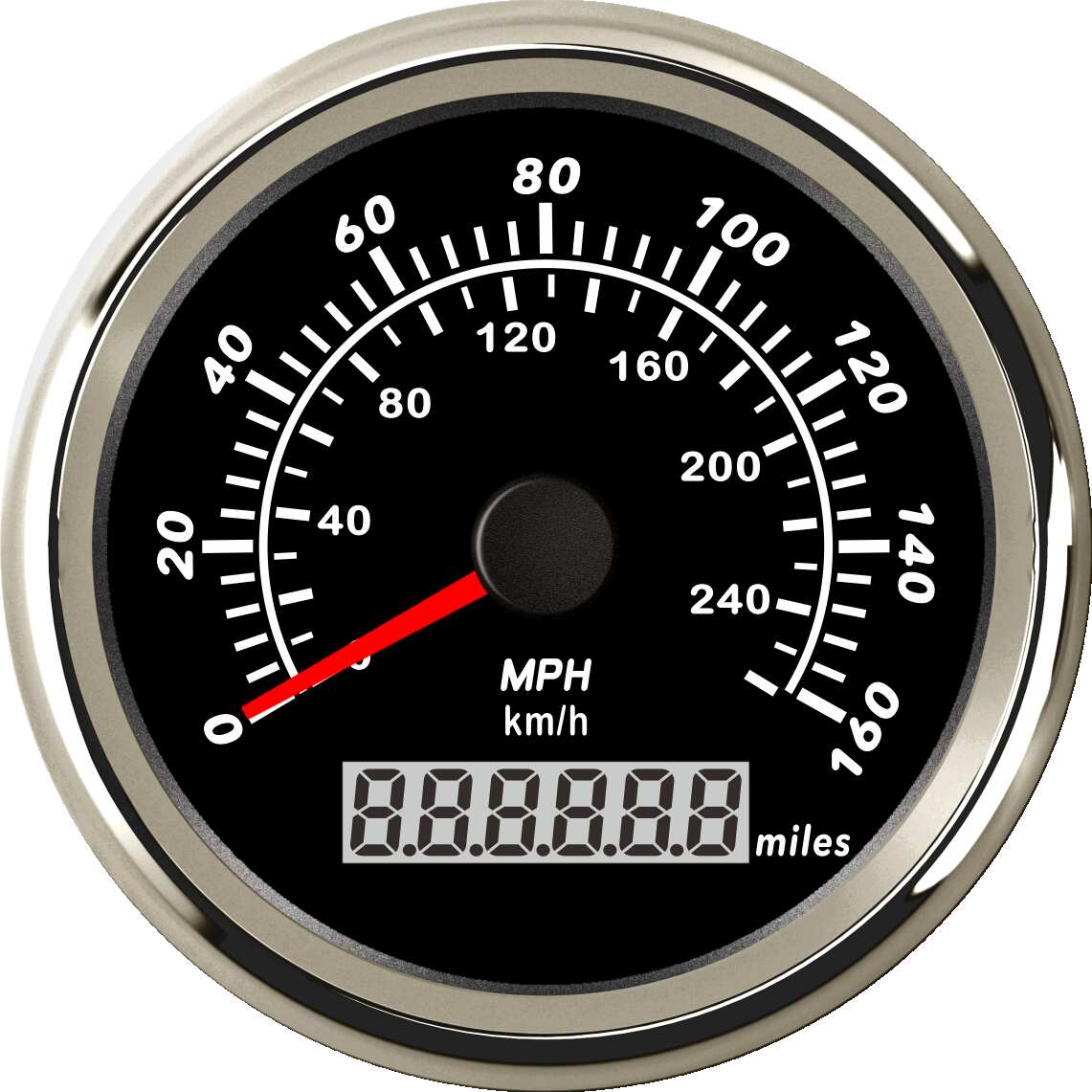 ECPC/ECPS-GPS speedometer 160 MPH