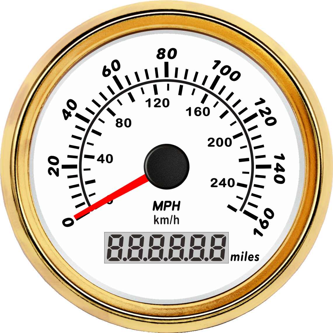 ECPC/ECPS-GPS speedometer 160 MPH